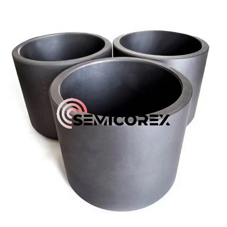 SiC-প্রলিপ্ত গ্রাফাইট ক্রুসিবল